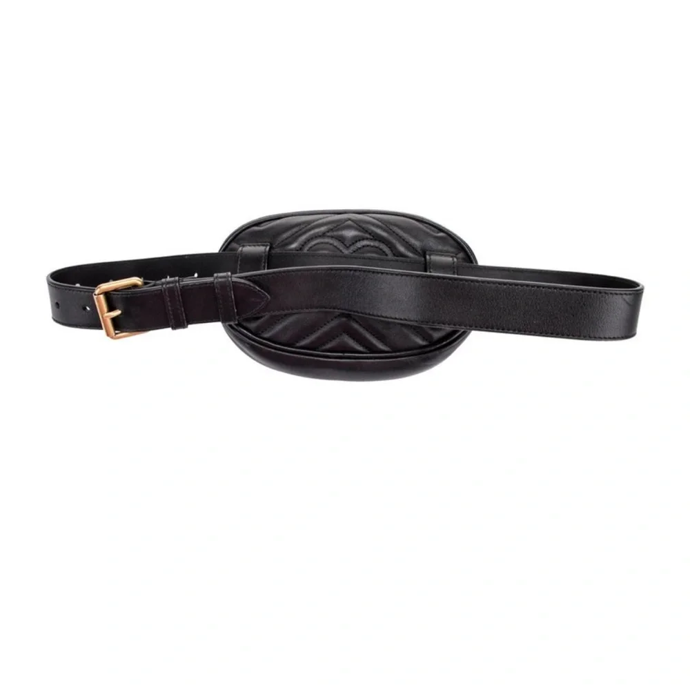 Gucci Leather Marmont Belt Bag - Picture 2 of 4